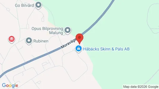 Lägenheter att hyra i Malung-Sälen - kort over placeringen