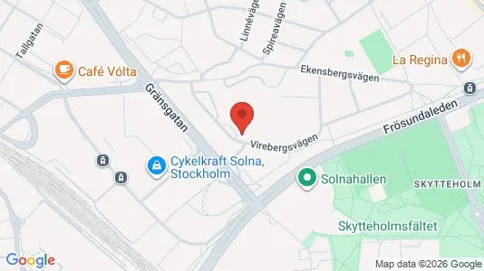 Lägenheter till salu i Solna - Bild från Google Street View