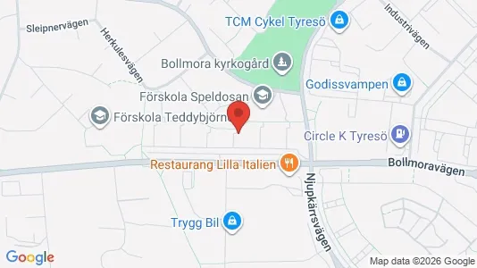Lägenheter till salu i Tyresö - Bild från Google Street View