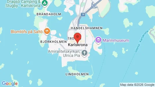 Lägenheter till salu i Karlskrona - Bild från Google Street View