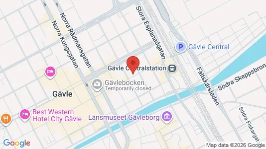 Lägenheter att hyra i Gävle - Bild från Google Street View