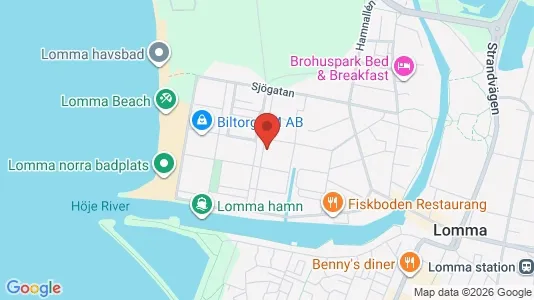 Bostadsrätter till salu i Lomma - Bild från Google Street View