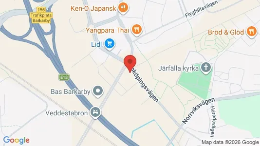 Lägenheter att hyra i Järfälla - kort over placeringen