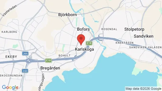 Hus till salu i Karlskoga - Bild från Google Street View