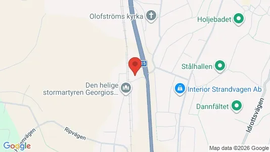 Lägenheter att hyra i Olofström - Bild från Google Street View