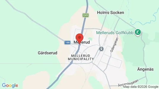 Hus till salu i Mellerud - Bild från Google Street View
