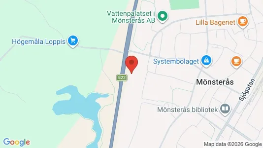 Lägenheter att hyra i Mönsterås - Bild från Google Street View
