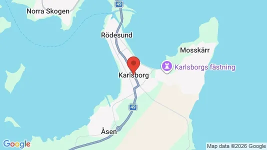Lägenheter till salu i Karlsborg - Bild från Google Street View