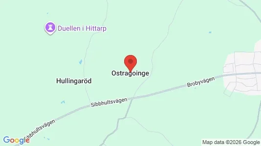 Hus till salu i Östra Göinge - Bild från Google Street View