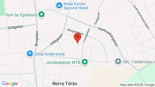 Lägenheter att hyra i Gislaved - Bild från Google Street View