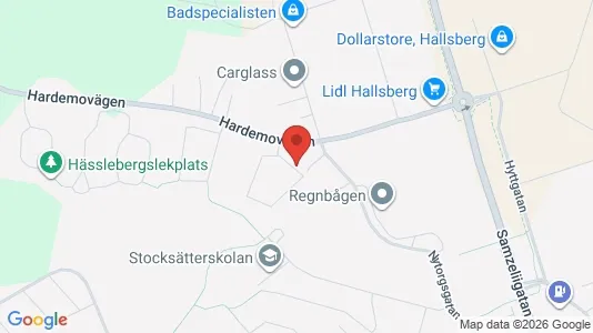 Lägenheter att hyra i Hallsberg - Bild från Google Street View