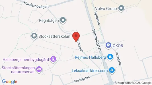 Lägenheter att hyra i Hallsberg - Bild från Google Street View
