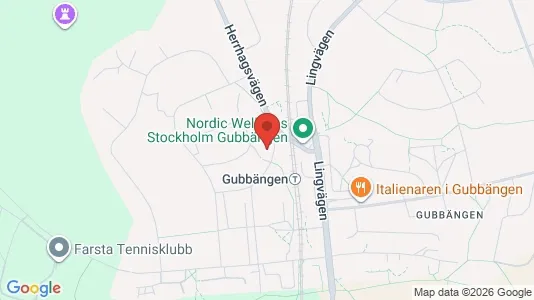 Lägenheter att hyra i Söderort - kort over placeringen
