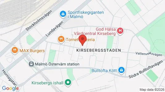 Lägenheter att hyra i Kirseberg - Bild från Google Street View