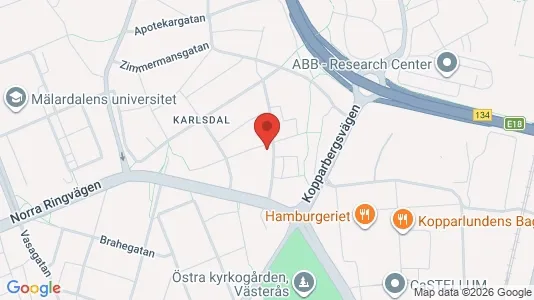 Lägenheter att hyra i Västerås - Bild från Google Street View