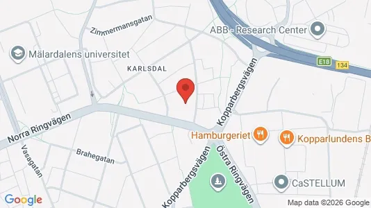 Lägenheter att hyra i Västerås - Bild från Google Street View
