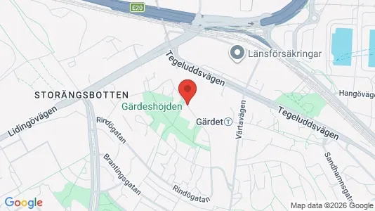 Lägenheter att hyra i Gärdet/Djurgården - Bild från Google Street View