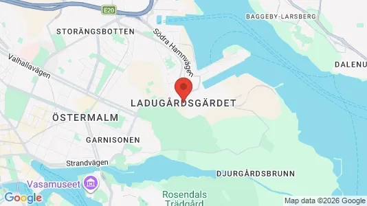 Studentbostäder att hyra i Gärdet/Djurgården - Bild från Google Street View
