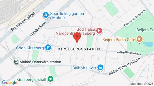 Bostadsrätter till salu i Kirseberg - Bild från Google Street View