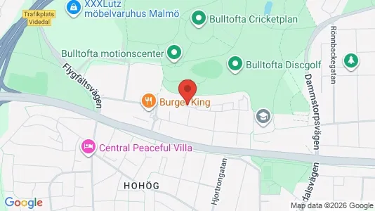 Lägenheter att hyra i Malmö Centrum - kort over placeringen