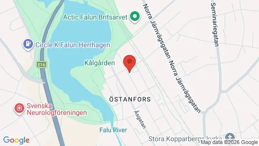 Lägenheter att hyra i Falun - Bild från Google Street View
