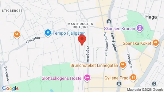 Lägenheter att hyra i Göteborg Centrum - kort over placeringen