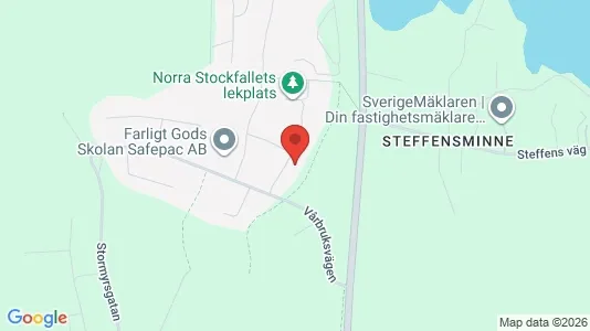 Radhus till salu i Karlstad - kort over placeringen
