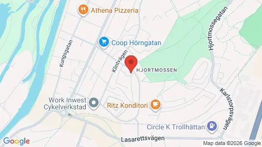Lägenheter till salu i Trollhättan - Bild från Google Street View