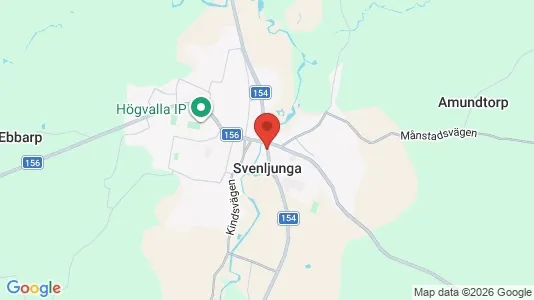 Hus till salu i Svenljunga - Bild från Google Street View