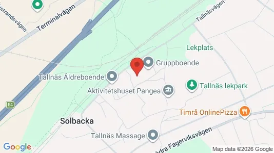 Lägenheter att hyra i Timrå - kort over placeringen