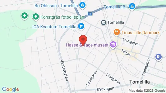 Lägenheter att hyra i Tomelilla - Bild från Google Street View