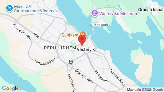 Hus till salu i Västervik - Bild från Google Street View