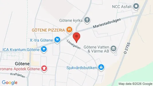 Bostadsrätter till salu i Götene - Bild från Google Street View