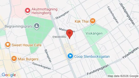 Bostadsrätter till salu i Helsingborg - Bild från Google Street View
