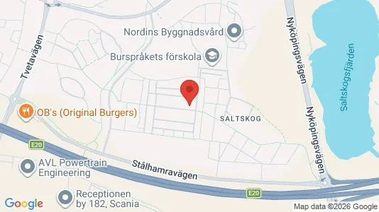 Lägenheter att hyra i Södertälje - kort over placeringen