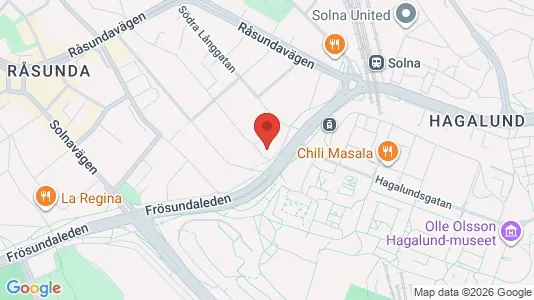 Lägenheter att hyra i Solna - Bild från Google Street View
