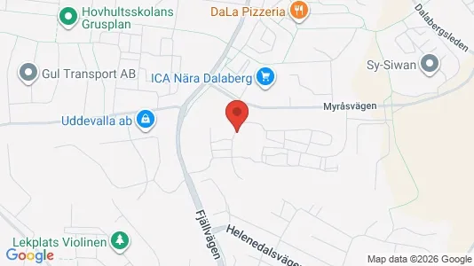 Lägenheter att hyra i Uddevalla - Bild från Google Street View