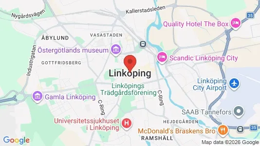 Lägenheter att hyra i Linköping - Bild från Google Street View