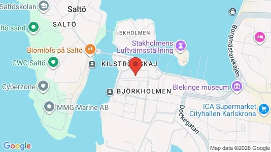 Lägenheter att hyra i Karlskrona - Bild från Google Street View