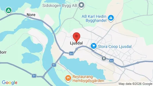 Hus att hyra i Ljusdal - Bild från Google Street View