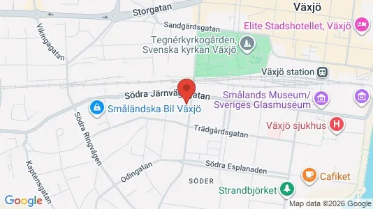 Lägenheter att hyra i Växjö - Bild från Google Street View
