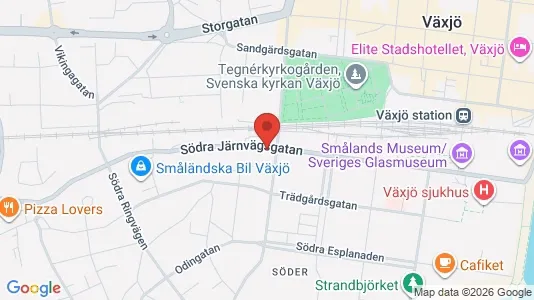 Lägenheter att hyra i Växjö - Bild från Google Street View