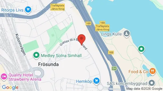 Lägenheter att hyra i Solna - Bild från Google Street View