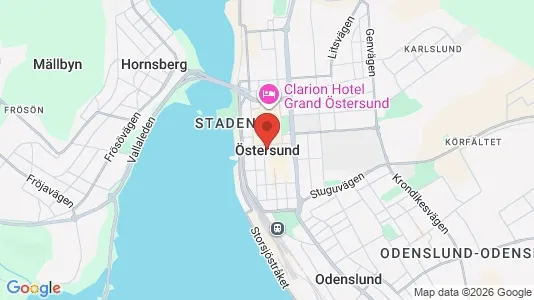 Lägenheter till salu i Östersund - Bild från Google Street View