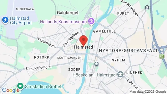 Bostadsrätter till salu i Halmstad - Bild från Google Street View