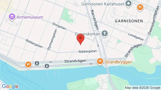 Lägenheter till salu i Östermalm - Bild från Google Street View