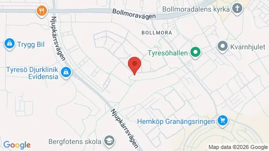 Lägenheter till salu i Tyresö - Bild från Google Street View