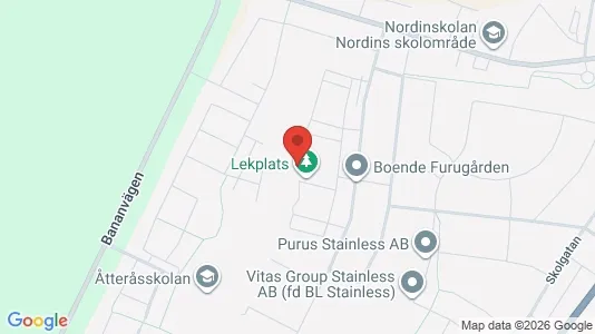 Lägenheter att hyra i Gislaved - kort over placeringen