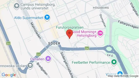 Lägenheter att hyra i Helsingborg - Bild från Google Street View