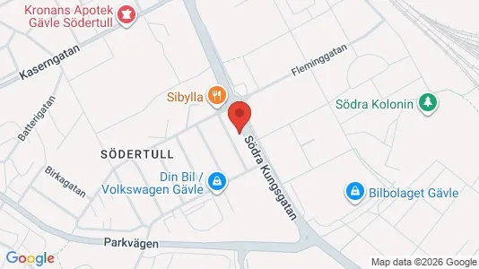 Lägenheter att hyra i Gävle - Bild från Google Street View
